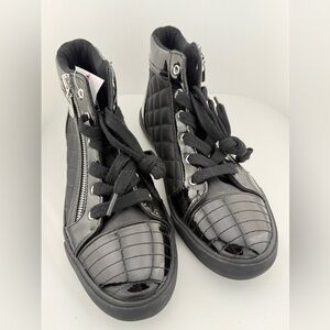 G by Guess Black High-Top Sneakers